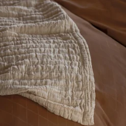 PURITY MONACO Dekbedovertrek | Caramel -Vandyck Winkel PUSA23201 069 5