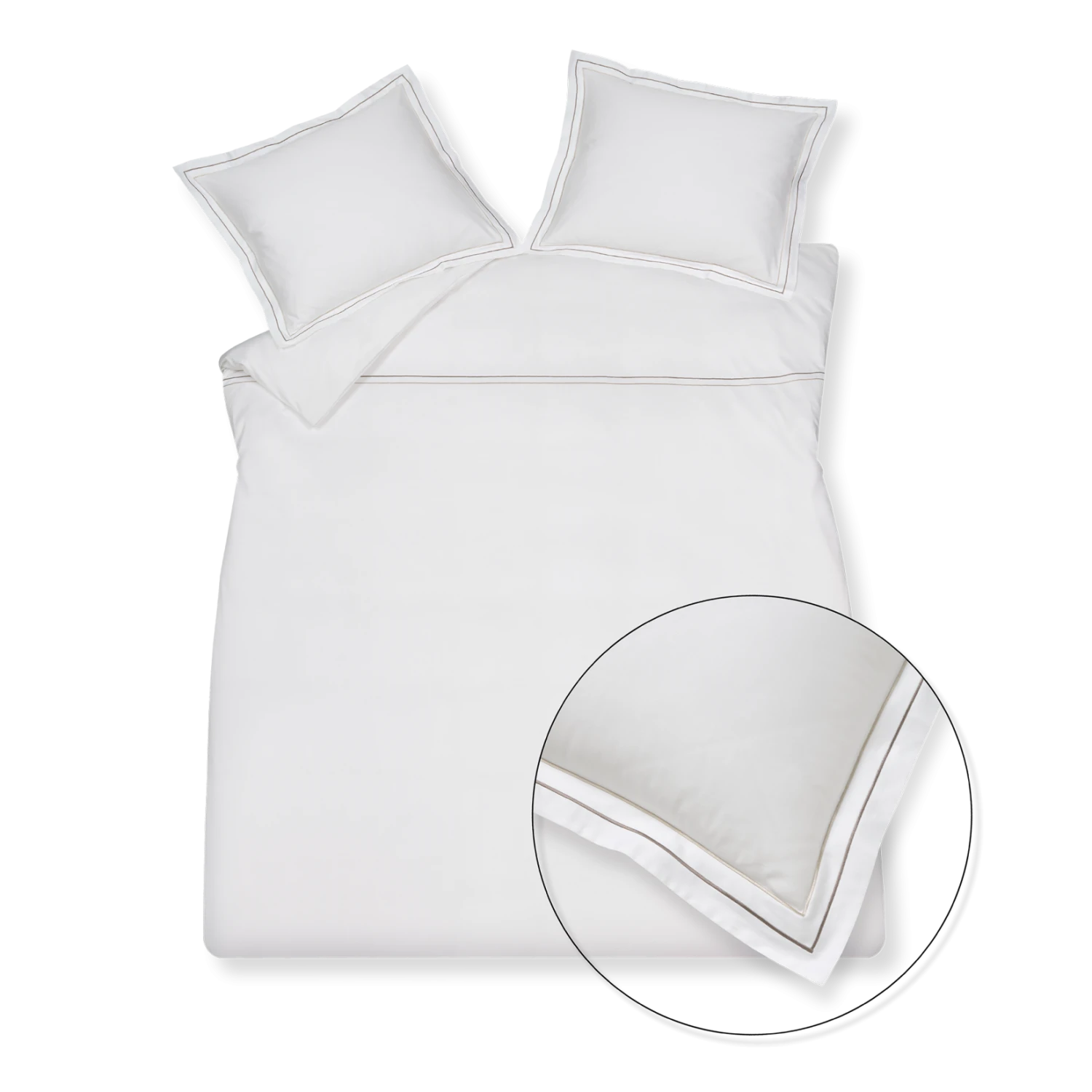 PURITY NAPELS Dekbedovertrek | Sand 3 PURITY NAPELS Dekbedovertrek | Sand