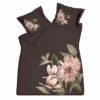 PARADISE BLOOM XL Dekbedovertrekset | Dark Chocolate 1 PARADISE BLOOM XL Dekbedovertrekset | Dark Chocolate -Vandyck Winkel Paradise Bloom web
