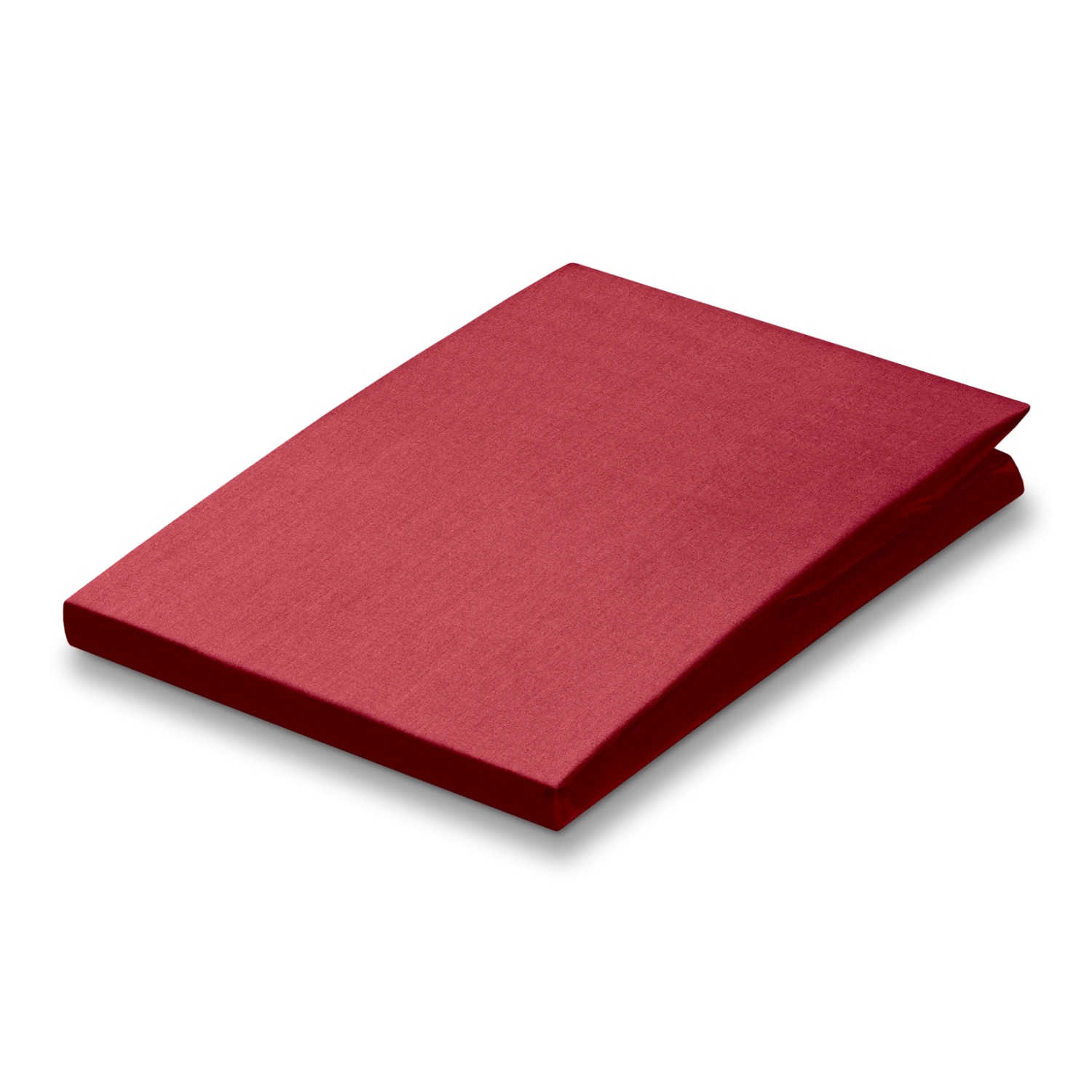 PERCALE Hoeslaken | Ruby Red 3 PERCALE Hoeslaken | Ruby Red