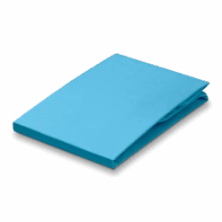 PERCALE Hoeslaken | Aqua
