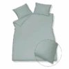 PURE 84 Dekbedovertrekset | Pearl Blue -Vandyck Winkel Pure84 190PearlBlue Detail Web