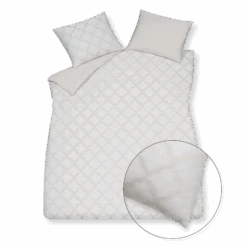 PURITY NAPOLI Dekbedovertrek | Cream Tan