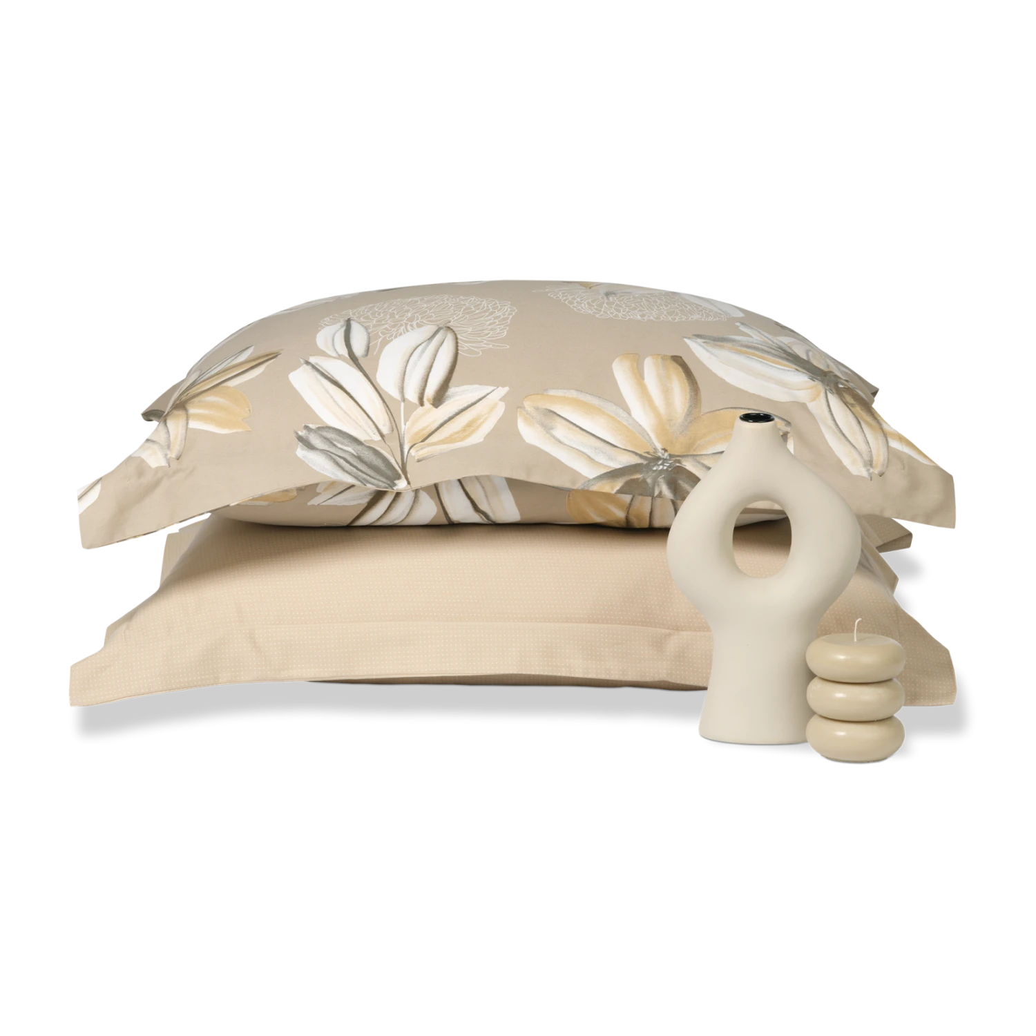 DOTS Dekbedovertrek | Latte 4 DOTS Dekbedovertrek | Latte - Afbeelding 2