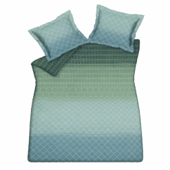 GRADIENT Dekbedovertrek | Pearl Blue