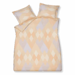GLAZE Dekbedovertrekset | Apricot Blush
