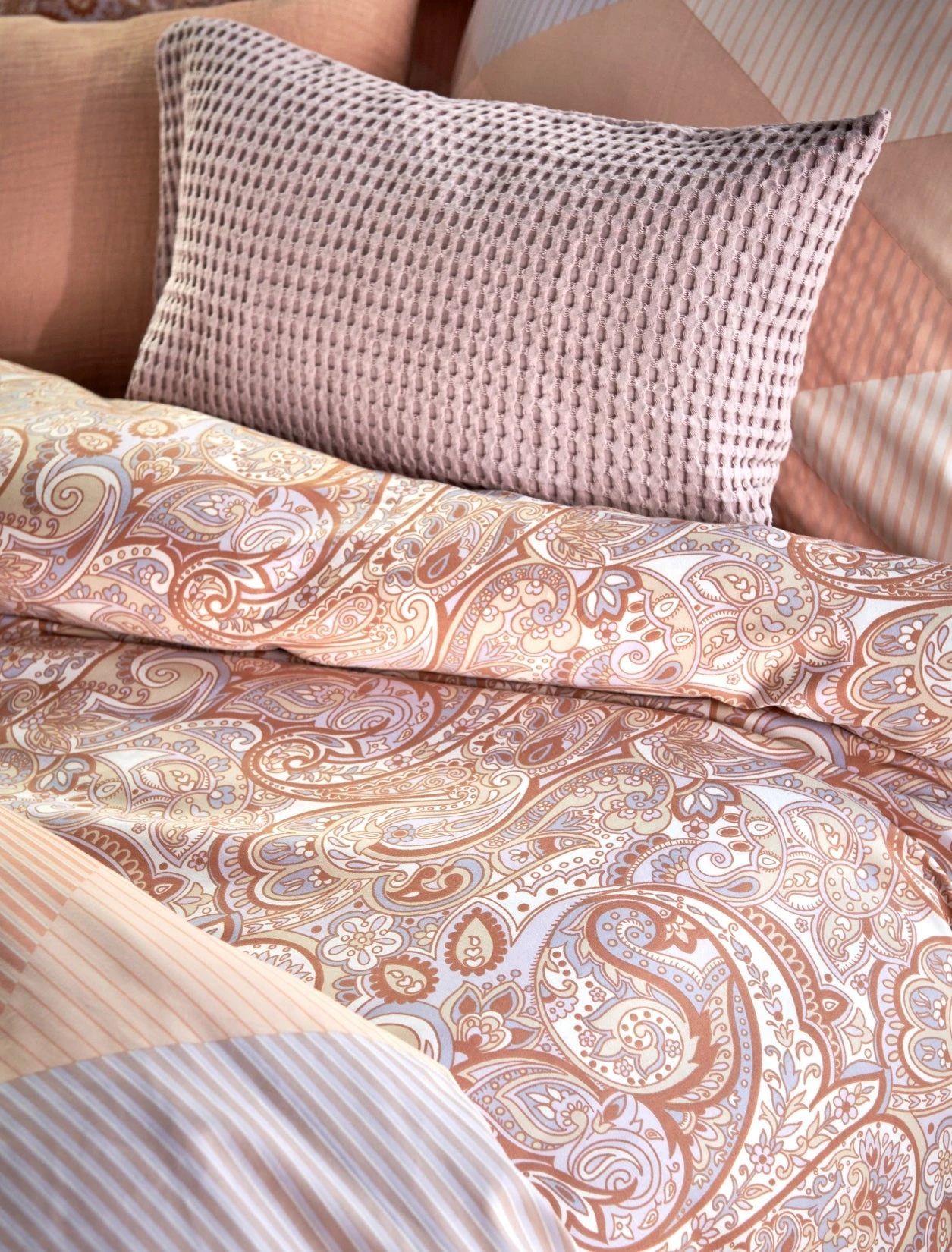 GLAZE Dekbedovertrekset | Apricot Blush 8 GLAZE Dekbedovertrekset | Apricot Blush - Afbeelding 6