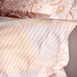 HAPPY FEVER Dekbedovertrekset | Apricot Blush -Vandyck Winkel SABB24105 194 3