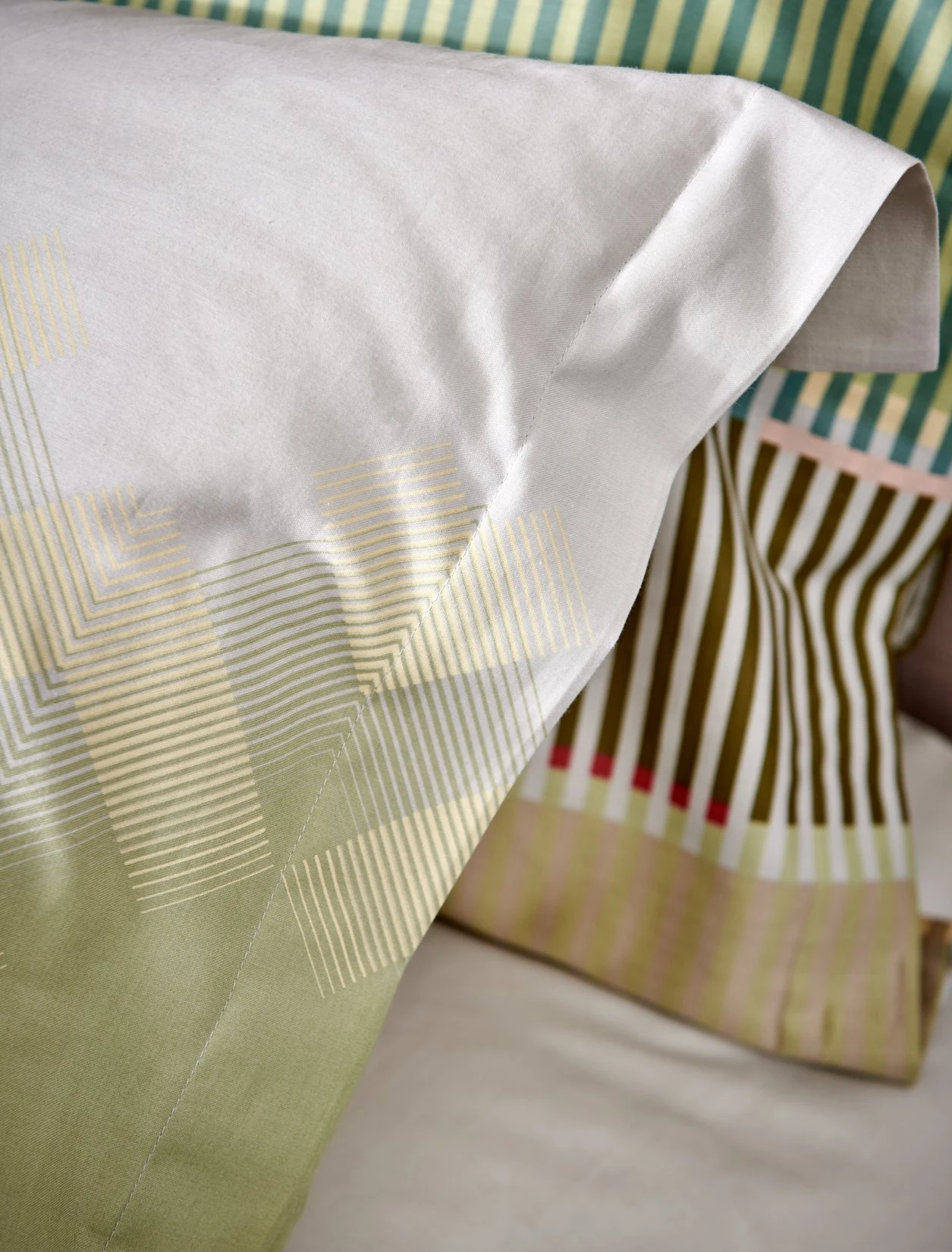 OPTIMIST Dekbedovertrekset | Smoke Green 7 OPTIMIST Dekbedovertrekset | Smoke Green - Afbeelding 5