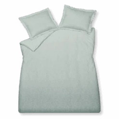 LINE FLOWER Dekbedovertrek | Pearl Blue