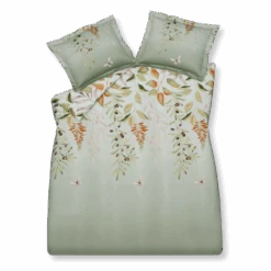 OLIVER Dekbedovertrek | Smoke Green