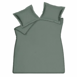 SHAPES Dekbedovertrek | Sage Green