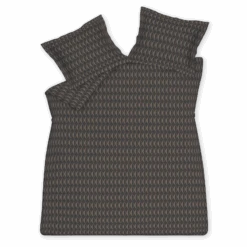 BOUNCING Dekbedovertrek | Off Black