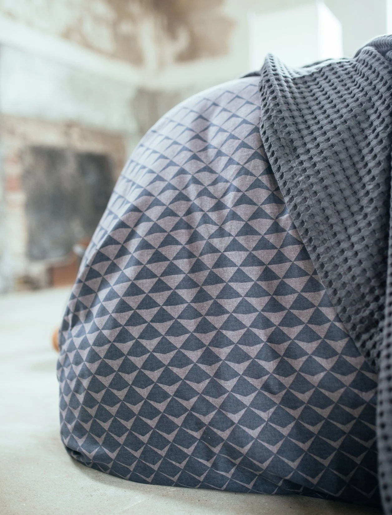 DIAMONDS Dekbedovertrek | Off Black 6 DIAMONDS Dekbedovertrek | Off Black - Afbeelding 4