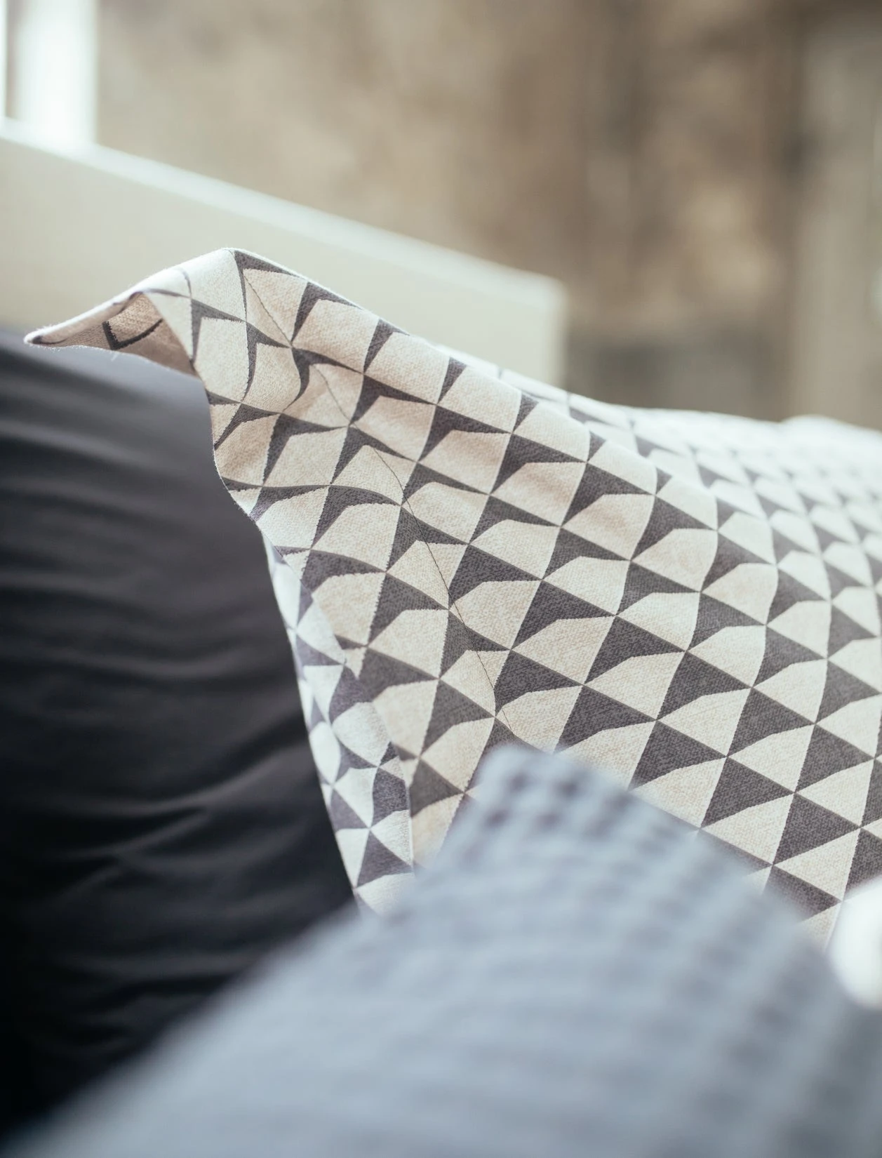 DIAMONDS Dekbedovertrek | Off Black 7 DIAMONDS Dekbedovertrek | Off Black - Afbeelding 5