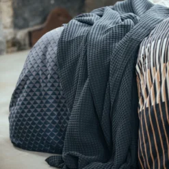 WANDER Dekbedovertrek | Off Black -Vandyck Winkel SABR23219 198 4