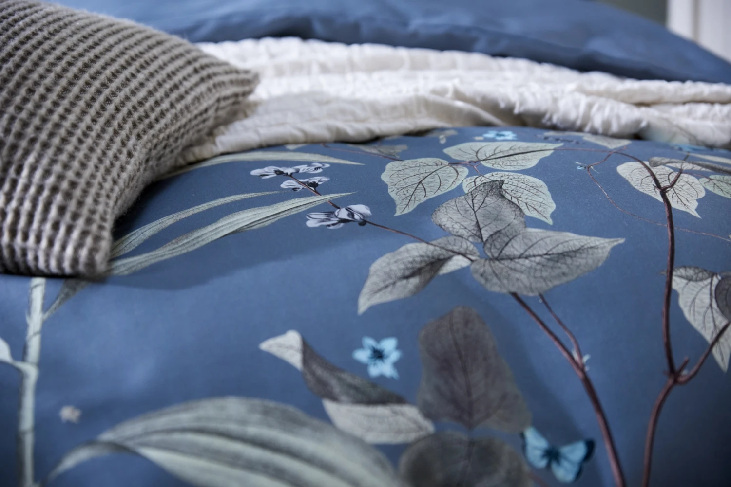 DREAMING Dekbedovertrek | Pearl Blue 5 DREAMING Dekbedovertrek | Pearl Blue - Afbeelding 3