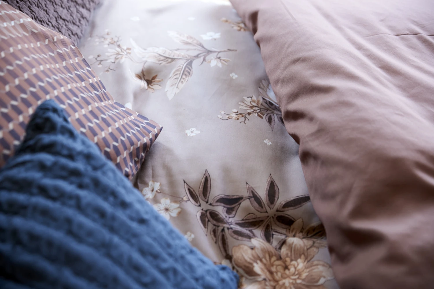 RISE UP Dekbedovertrek | Toffee 5 RISE UP Dekbedovertrek | Toffee - Afbeelding 3