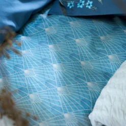 MORNING STAR Dekbedovertrek | Pearl Blue -Vandyck Winkel SAM122230 190 3