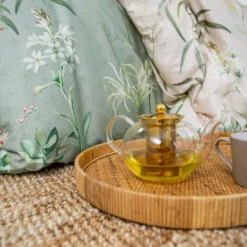 FLOWER GARDEN Dekbedovertrek | Cream Tan -Vandyck Winkel SAM123104 189 4