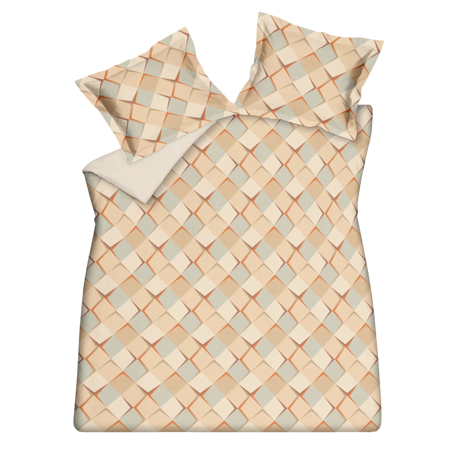 WARM RETRO Dekbedovertrek | Multi 3 WARM RETRO Dekbedovertrek | Multi