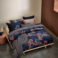 MIDNIGHT HOUR Dekbedovertrek | Blue Ink -Vandyck Winkel SAM123224 199 2