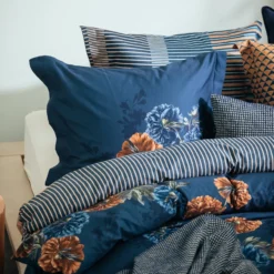 MIDNIGHT HOUR Dekbedovertrek | Blue Ink -Vandyck Winkel SAM123224 199 6