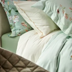 AZALEA Dekbedovertrekset | Light Green -Vandyck Winkel SAM124101 159 3