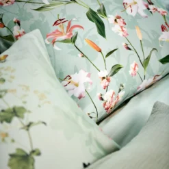 AZALEA Dekbedovertrekset | Light Green -Vandyck Winkel SAM124101 159 4