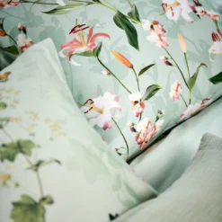 AZALEA Dekbedovertrekset | Light Green -Vandyck Winkel SAM124101 159 6