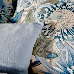 BLUE WANDER Dekbedovertrekset | Pearl Blue -Vandyck Winkel SAM124102 190 2