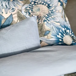 BLUE WANDER Dekbedovertrekset | Pearl Blue -Vandyck Winkel SAM124102 190 4