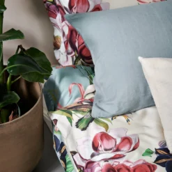 FLOWER MIX Dekbedovertrekset | Cream Tan -Vandyck Winkel SAM124103 189 3