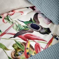 FLOWER MIX Dekbedovertrekset | Cream Tan -Vandyck Winkel SAM124103 189 4