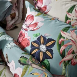 FLOWER MIX Dekbedovertrekset | Cream Tan -Vandyck Winkel SAM124103 189 5