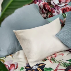 FLOWER MIX Dekbedovertrekset | Pearl Blue -Vandyck Winkel SAM124103 190 4