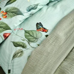 FRUIT GARDEN Dekbedovertrekset | Light Green -Vandyck Winkel SAM124105 159 5