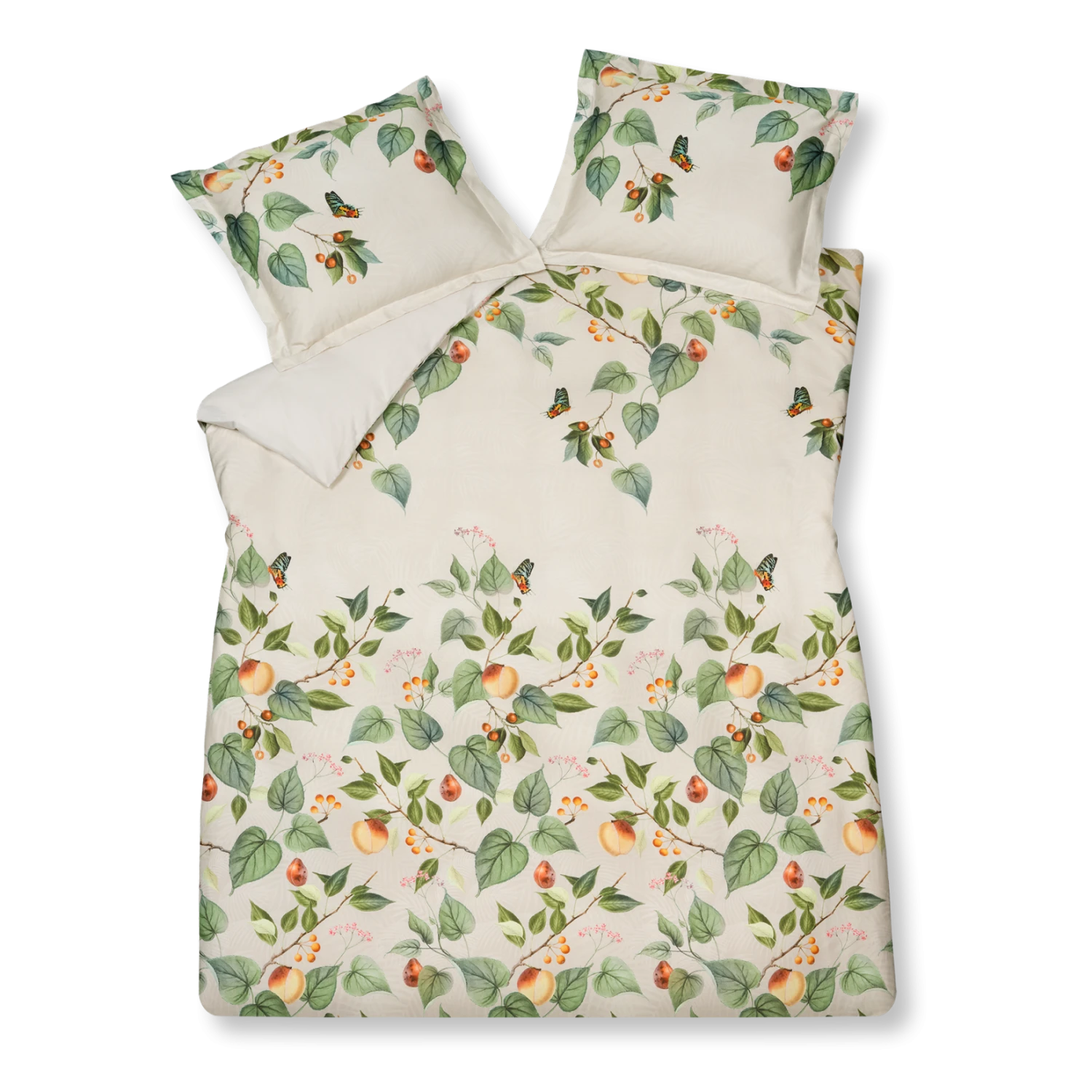 FRUIT GARDEN Dekbedovertrekset | Cream Tan 3 FRUIT GARDEN Dekbedovertrekset | Cream Tan