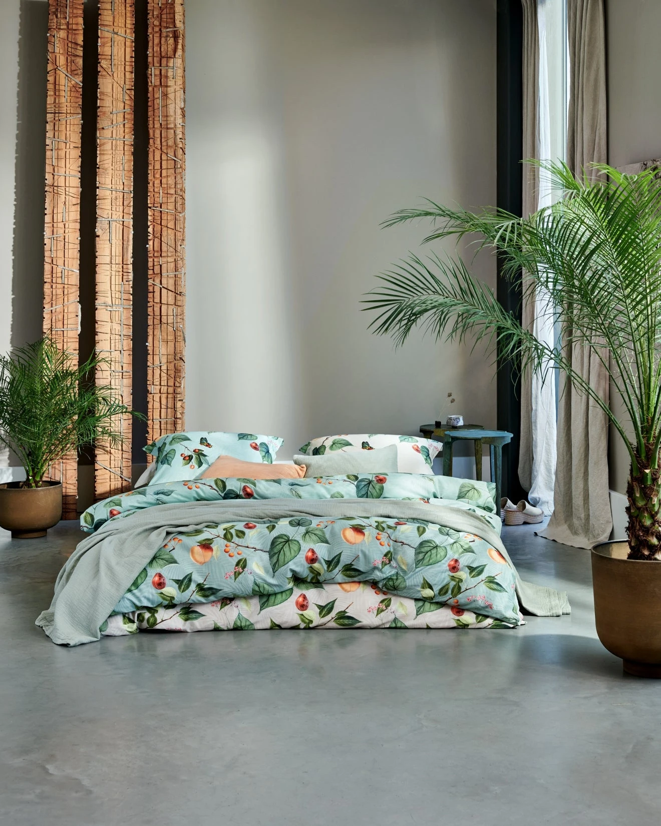 FRUIT GARDEN Dekbedovertrekset | Cream Tan 4 FRUIT GARDEN Dekbedovertrekset | Cream Tan - Afbeelding 2