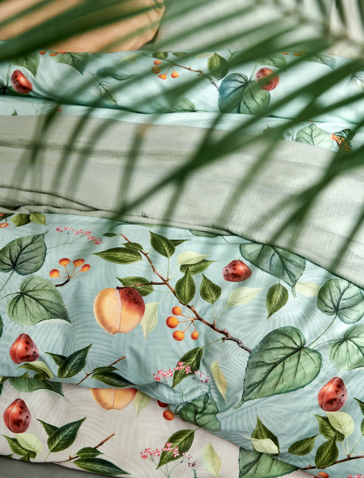 FRUIT GARDEN Dekbedovertrekset | Cream Tan 5 FRUIT GARDEN Dekbedovertrekset | Cream Tan - Afbeelding 3