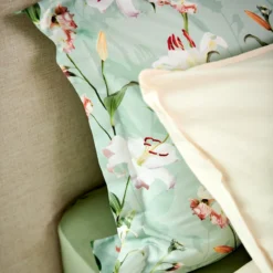 GARDENIA Dekbedovertrekset | Smoke Green -Vandyck Winkel SAM124106 814 4