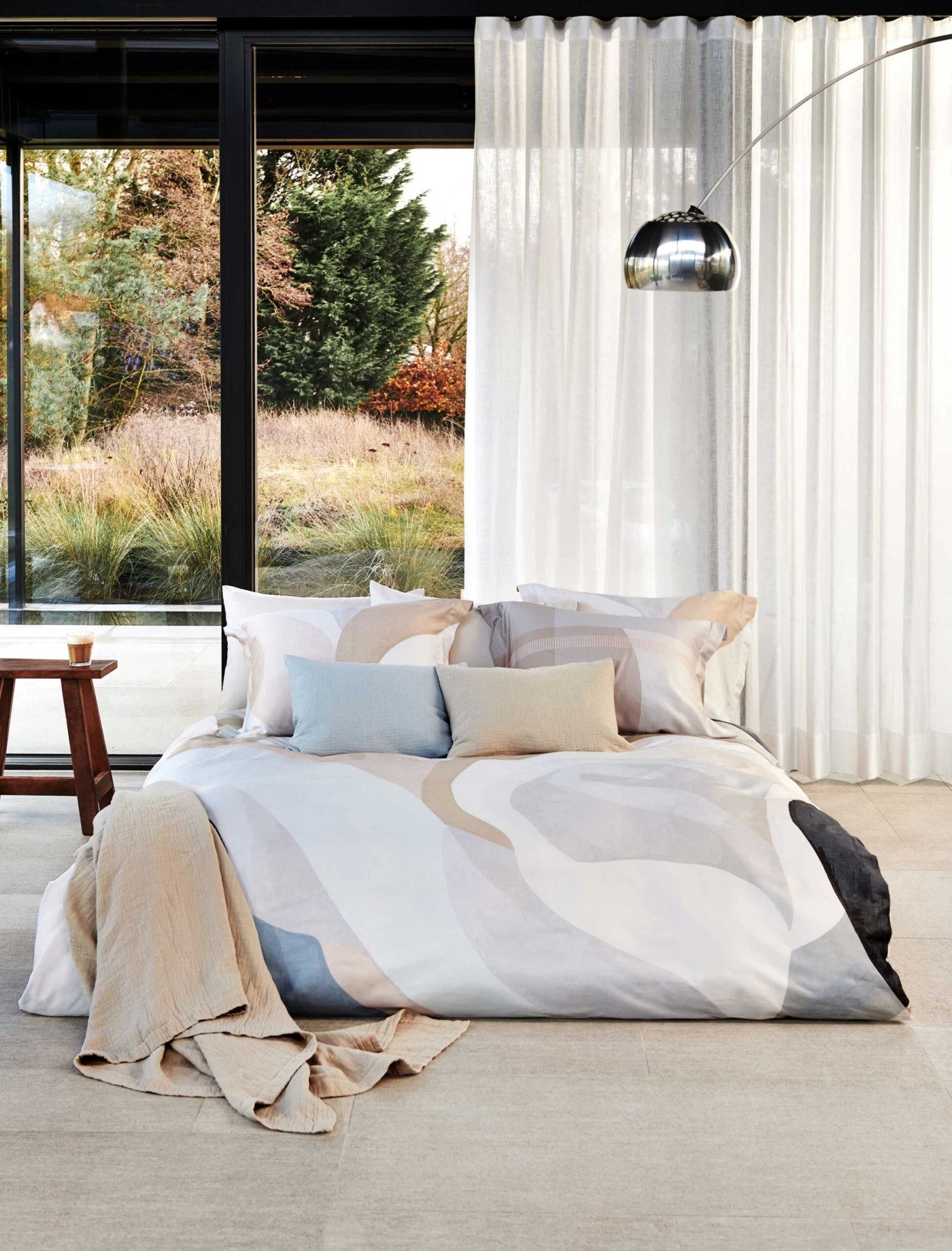 LUSH LAGOON XL Dekbedovertrekset | Linen 4 LUSH LAGOON XL Dekbedovertrekset | Linen - Afbeelding 2