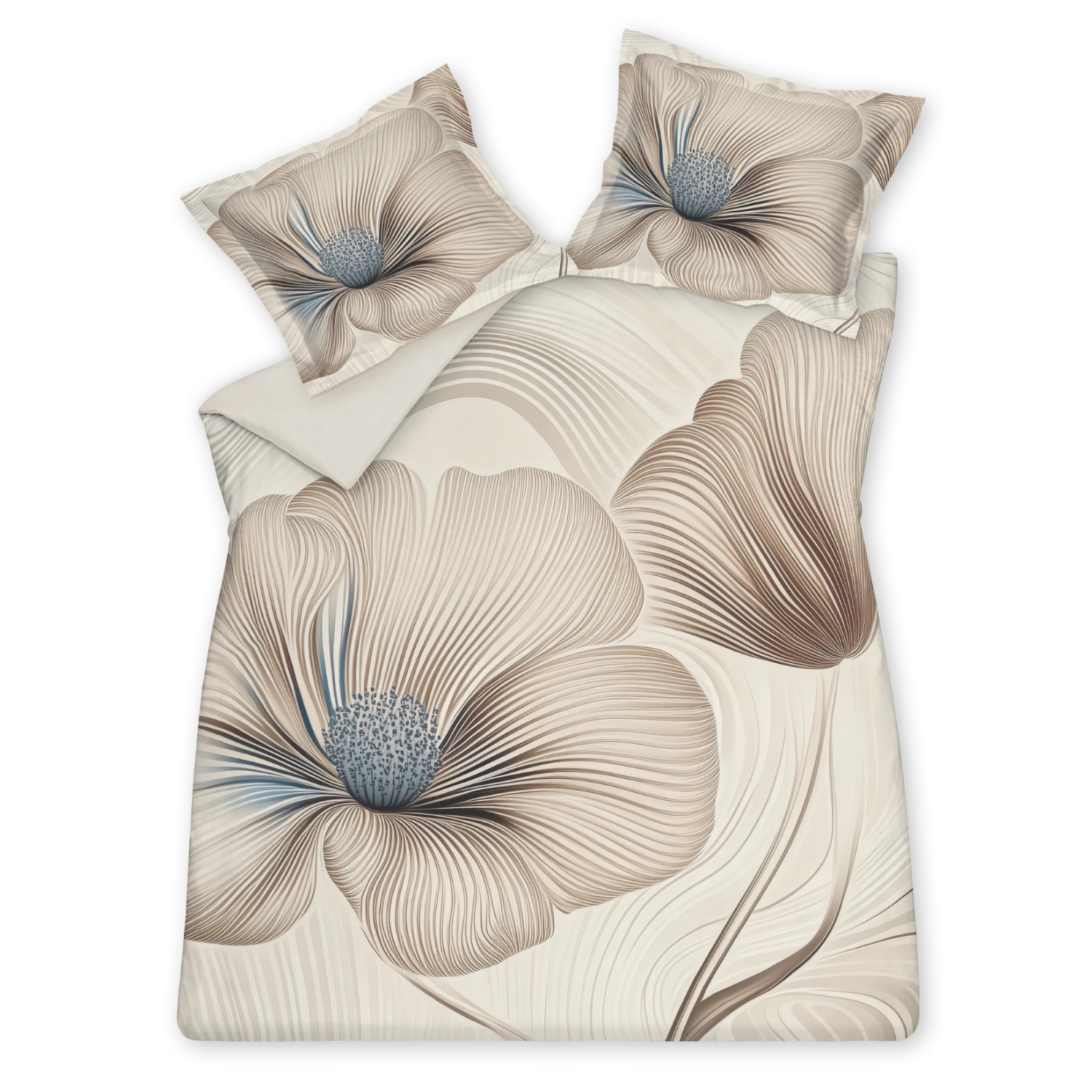 ROYAL GARDEN XL Dekbedovertrekset | Cream Tan 3 ROYAL GARDEN XL Dekbedovertrekset | Cream Tan