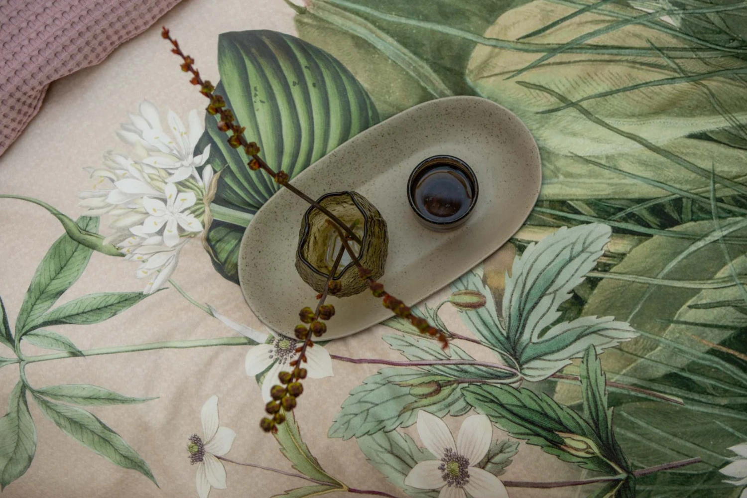 PALM SPRING Dekbedovertrek | Stone 7 PALM SPRING Dekbedovertrek | Stone - Afbeelding 5