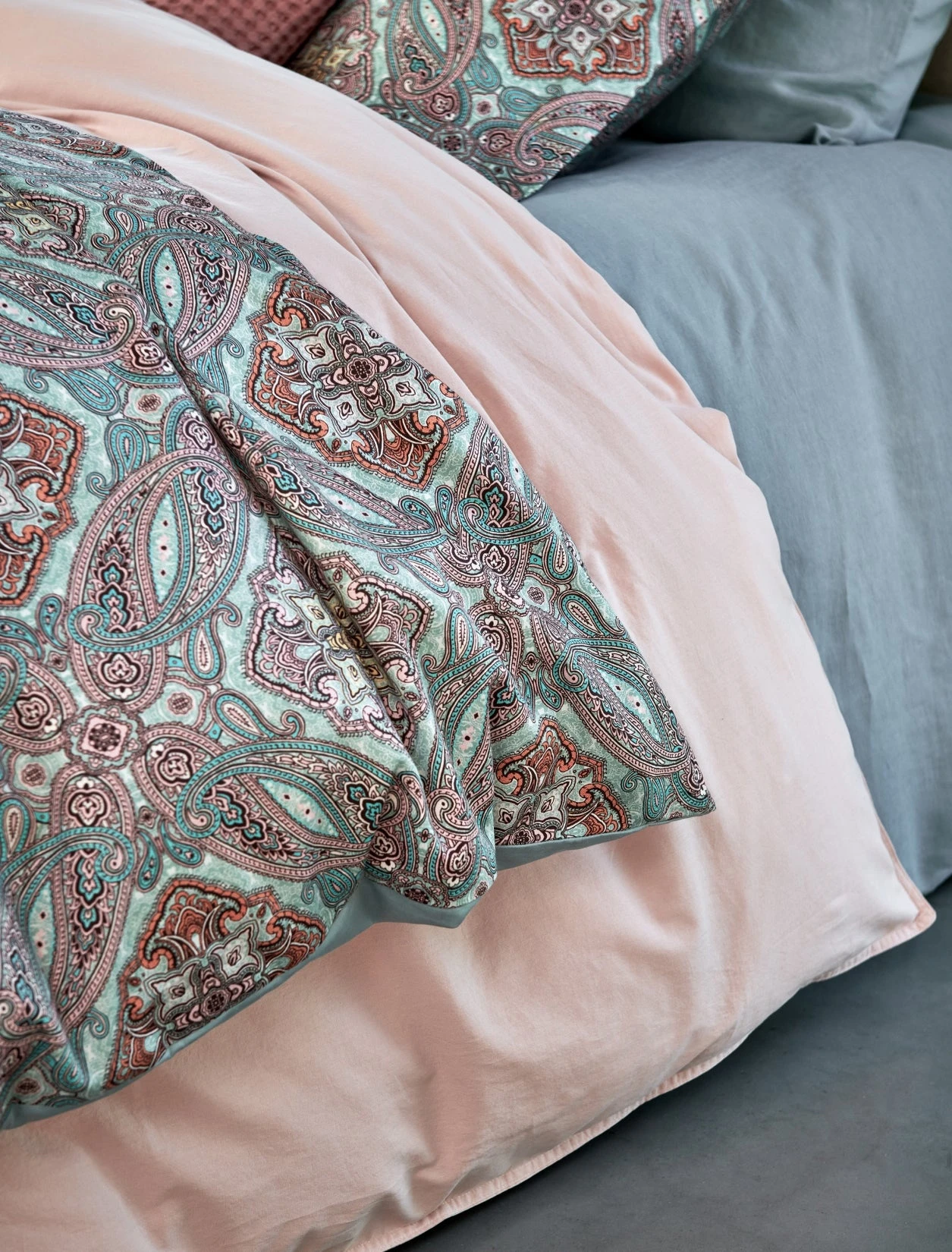 CHARM Dekbedovertrekset | Pearl Blue 5 CHARM Dekbedovertrekset | Pearl Blue - Afbeelding 3