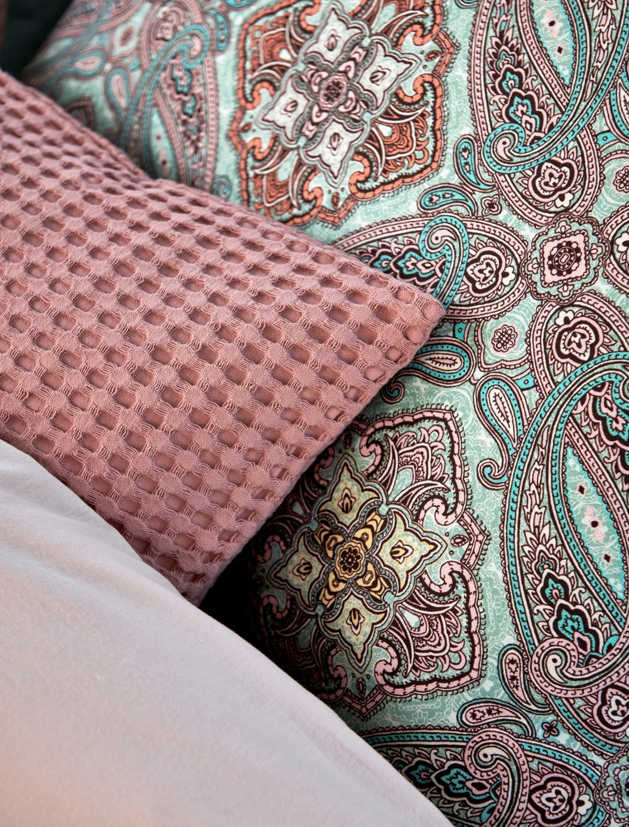 CHARM Dekbedovertrekset | Pearl Blue 6 CHARM Dekbedovertrekset | Pearl Blue - Afbeelding 4