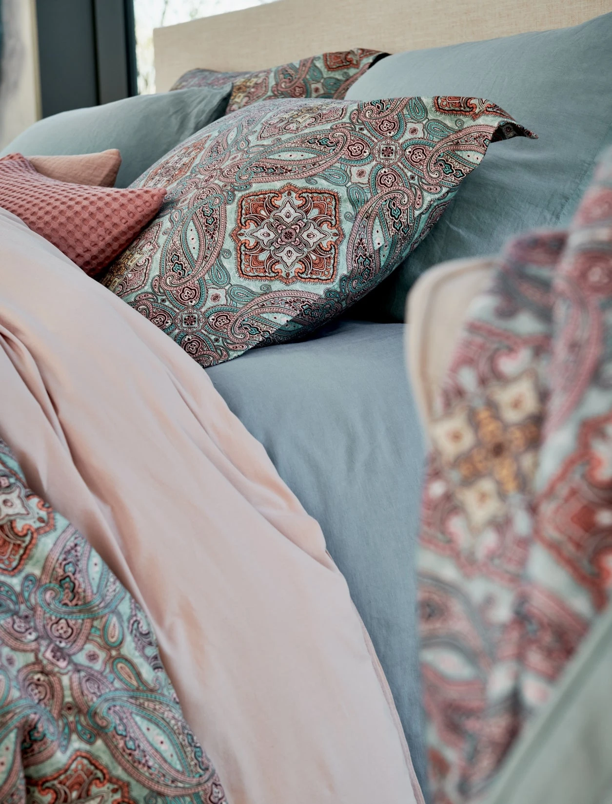 CHARM Dekbedovertrekset | Pearl Blue 9 CHARM Dekbedovertrekset | Pearl Blue - Afbeelding 7