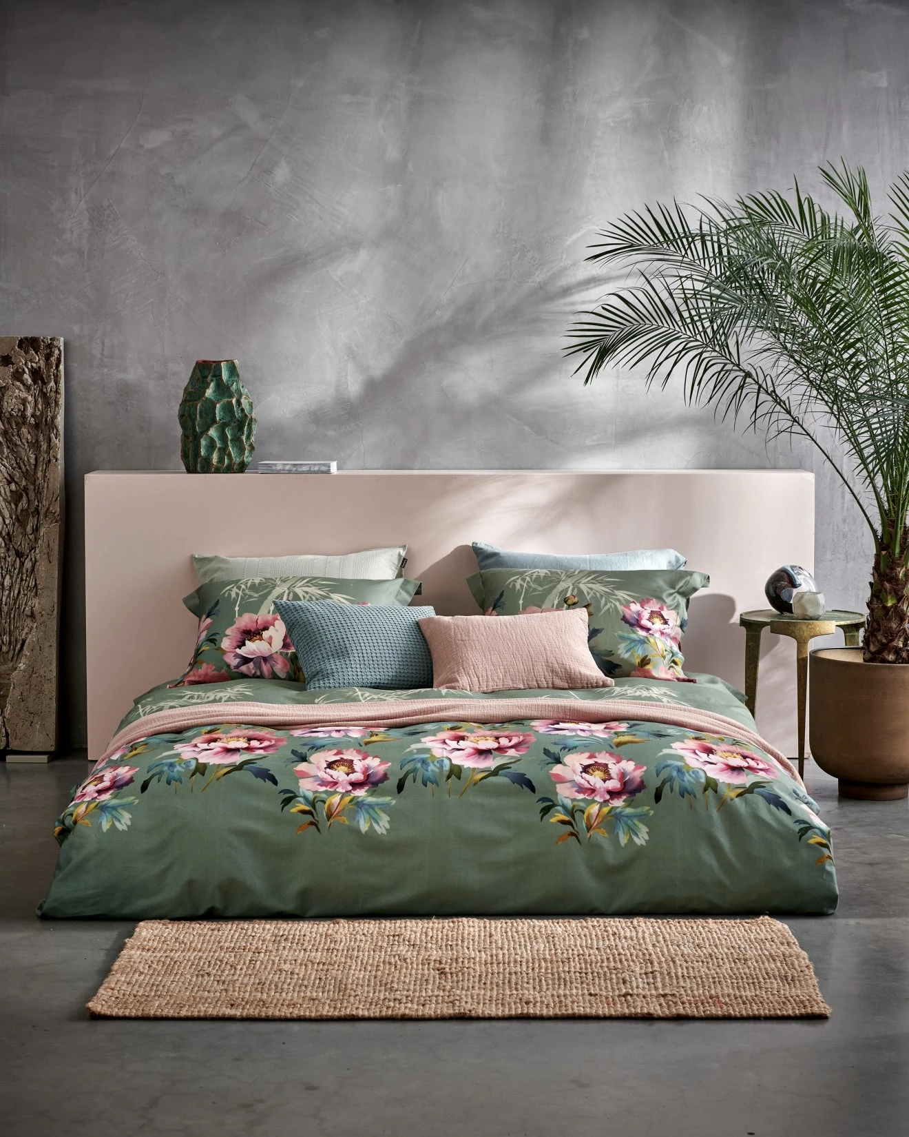 PINK PEONY Dekbedovertrekset | Multi 4 PINK PEONY Dekbedovertrekset | Multi - Afbeelding 2