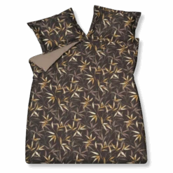 ZEN GARDEN Dekbedovertrekset | Dark Chocolate