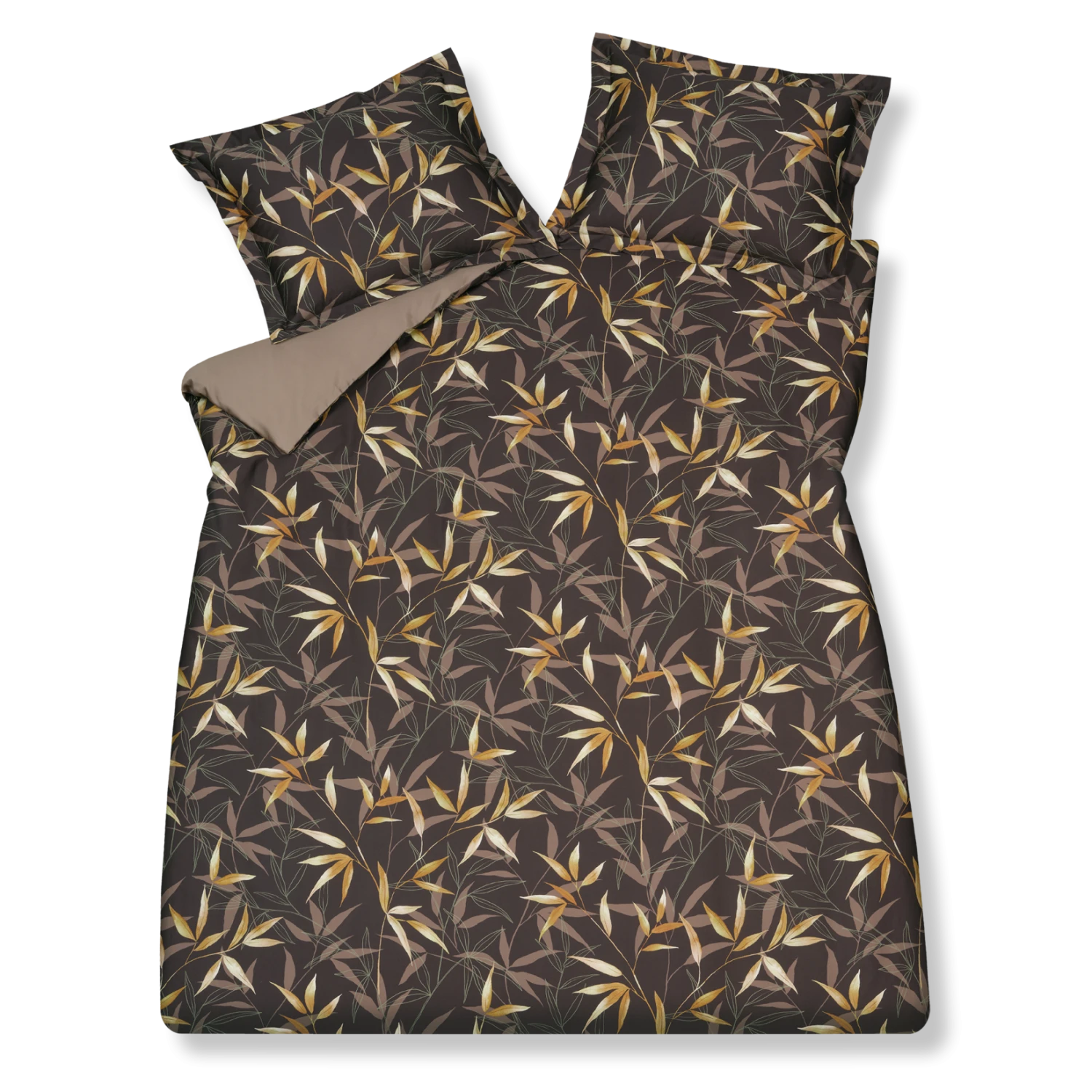 ZEN GARDEN Dekbedovertrekset | Dark Chocolate 3 ZEN GARDEN Dekbedovertrekset | Dark Chocolate